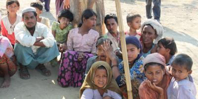 Rohingya people in Rakhine state in Myanmar. Photo: Wikipedia