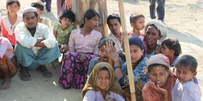 Rohingya people in Rakhine state in Myanmar. Photo: Wikipedia