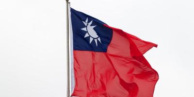 Taiwan's national flag. Photo: Velkiira/Flickr CC BY SA 2.0
