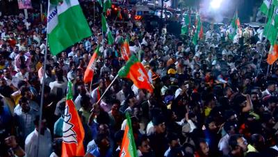 A BJP rally. Photo: X/@BJP4India