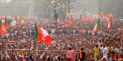 A BJP rally. Photo: Facebook/BJP