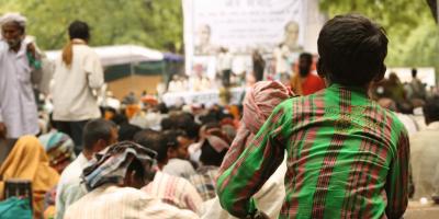 Representative image of a Dalit meeting. Photo: ActionAid India - Campaigns/Flickr (CC BY-NC-ND 2.0 DEED)