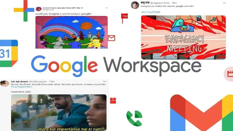 Google Services Including Youtube Gmail Face Global Outage Best Memes And Jokes