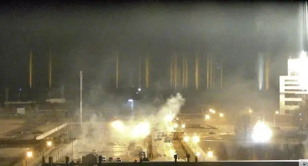 Russian troops shelling nuclear power station; Europe's ...