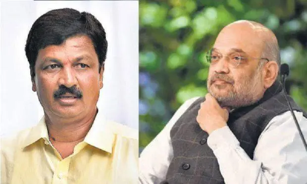 Sleaze CD case: Ramesh Jarkiholi meets Amit Shah, holds late-night discussion | udayavani